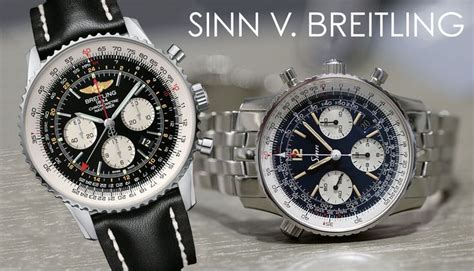 breitling navitimer vs sinn.